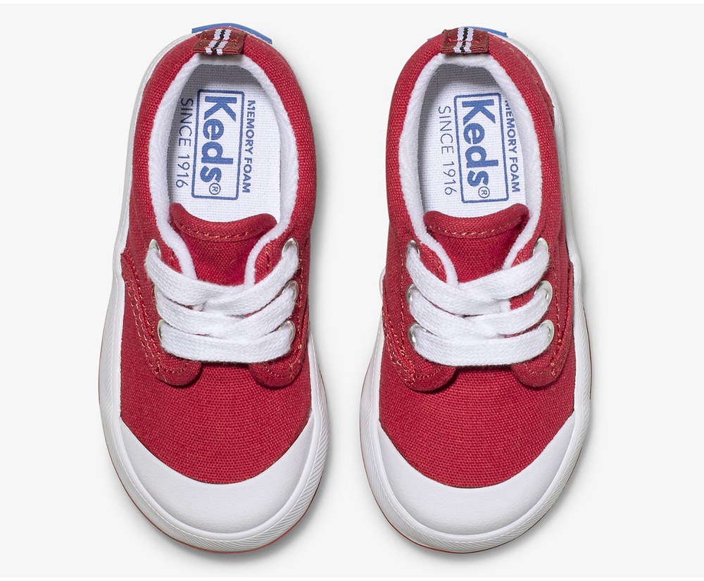 Kids Keds Sneakers - Graham - Red - 1845-EIWTD